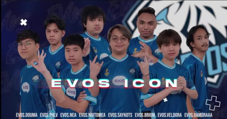 Roster EVOS Icon untuk MDL ID Season 8