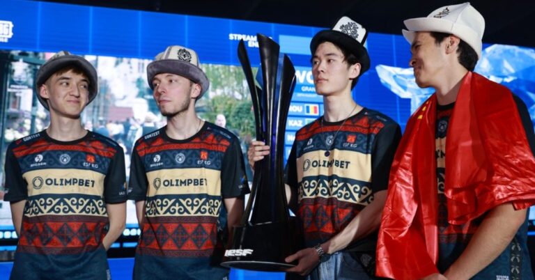 Kyrgyzstan jadi juara IESF WEC 2023 cabang PUBG Mobile. (Dok. IESF)