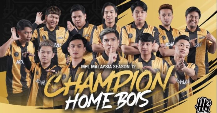 Homebois juara MPL MY Season 12