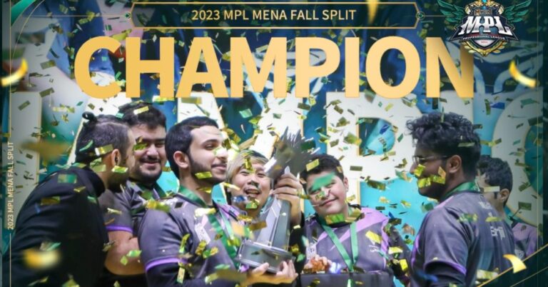 Kampiun MPL MENA 2023 Fall, Triple Esports. (Dok. X @MLBB_AR)