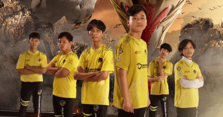 Roster Pajajaran Esports di Liga Esports Nasional 2023.