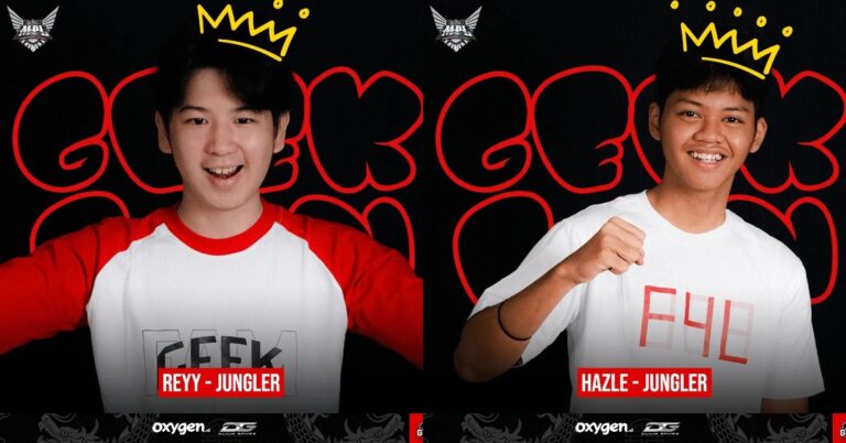 Jungler baru Geek Fam ID, Reyy & Hazle.