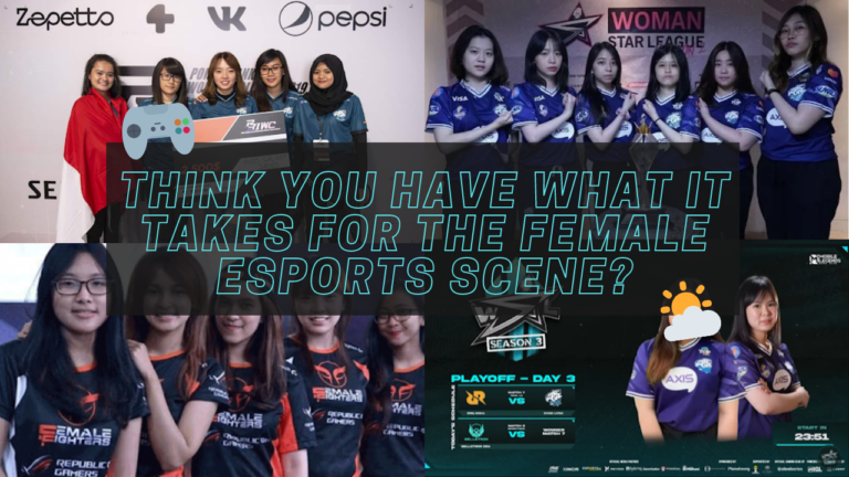 Female Esports Scene in Indonesia: Rise and Shine!