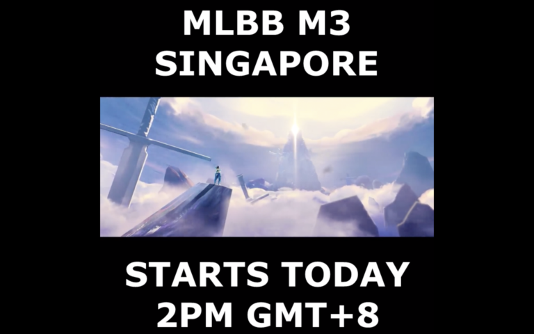 MLBB M3 Singapore starts today 2pm GMT+8