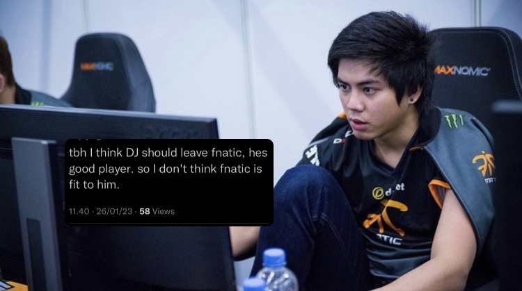 DJ Hits the Spotlight as Fnatic Going Through a Crisis in DPC SEA Winter Tour 2023